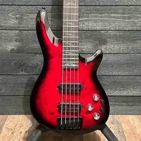 2505029010 Schecter Guitar Research Omen Elite-5 5-string Electric Bass - Black