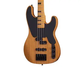 2848 Schecter Model-t Session Bass Guitar - Aged Natural Satin
