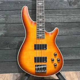 507149005 Schecter Omen Extreme 4 String Electric Bass Guitar - Vintage Sunburst