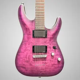510029018 Schecter C-1 Platinum Electric Guitar - Purple Burst