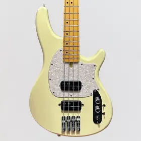 603039008 Schecter Cv-4 4 String Electric Bass Guitar - Ivory