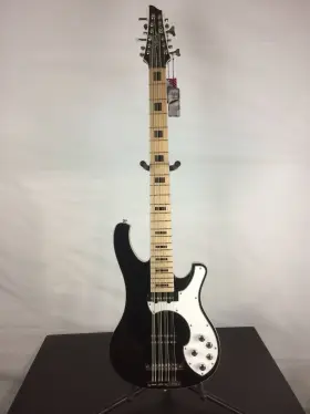 Schecter 730553863646 Excellent Stargazer 12-string Bass Guitar Maple Fingerboard Gloss Bla