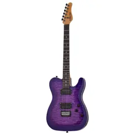7322 Schecter Pt Classic 6-string Right-handed Purple Burst Electric Guitar