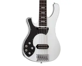 Stargazer-5 Schecter 810051475647 Left Handed 5-string Bass - Gloss White B-stock