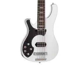 Stargazer-12 Schecter 810051475654 Left Handed 12-string Bass- Gloss White - B-stock