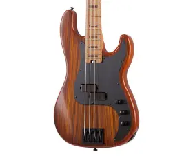 Schecter 815447029336 P-4 Exotic Bass Guitar - Faded Vintage Sunburst B-stock