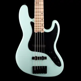 88sch002 Schecter Pre Owned 2022 J-5 Bass Seafoam Green