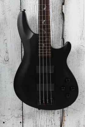 Damien-4 Schecter Diamond Series Bass 4 String Electric Guitar Satin Black