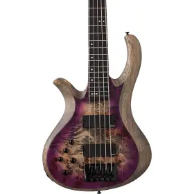 Riot-5 Schecter Guitar Research 1455 Left-handed 5-string Electric Bass Aurora Burst