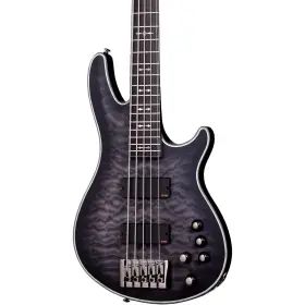 Extreme-5 Schecter Guitar Research 1918 Hellraiser Electric Bass See Thru Black Satin