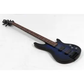 Schecter Guitar Research 197881199883 Omen Elite-5 5-string Electric Bass See-thru Blue Burst Ob