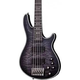 Extreme-5 Schecter Guitar Research 197881268169 Hellraiser Bass Satin See-thru Black Rf