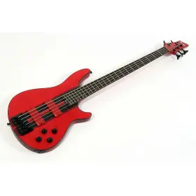 Schecter Guitar Research 197881324834 C-5 Gt 5-string Electric Bass Satin Trans Red Ob