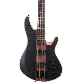 19788139473 Schecter Guitar Research 197881394073 Charles Berthoud Cb-4 Electric Bass See Thru Black Satin Rf