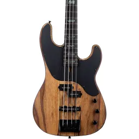 19788139735 Schecter Guitar Research 197881395735 Model-t 4 Exotic Black Limba Electric Bass Satin Natural Rf