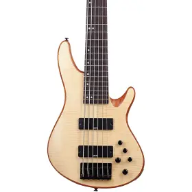Schecter Guitar Research 197881423728 Sc-6 6-string Bass Natural Satin Rf