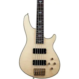 Extreme-5 Schecter Guitar Research 2051 Omen Electric Bass Gloss Natural