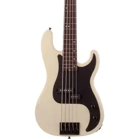 2922 Schecter Guitar Research P-5 Ivy 5-string Bass Ivory Black Pickguard