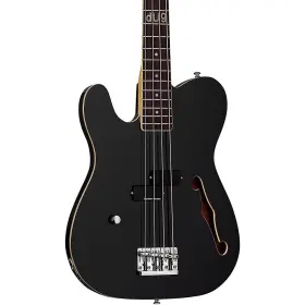 Schecter Guitar Research 815447021620 Dug Pinnick Signature Baron-h Left Handed Electric Bass Black