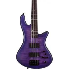 Studio-4 Schecter Guitar Research 815447025093 Limited-edition Stiletto Bass Transparent Purple Burst