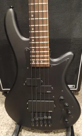 Stealh-5 Schecter Stiletto Stealth Active 5-string Bass 35 Inch -scale P-bass Mm Pickups More