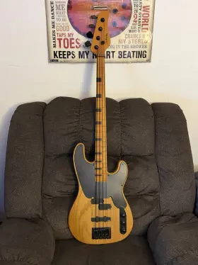 W21110964 Schecter Model T Session 4 String Electric Bass Guitar
