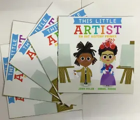 Scholastic Inc. 781338630268 This Little Artist An Art History Primer By Joan Holub 5/pack New