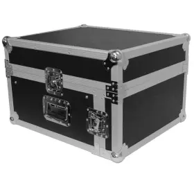 Seismic Audio Samrc-4u 4u Rack Case With Slant Mixer Top 4 Space Mount