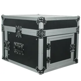 Seismic Audio Samrc-6u 6u Rack Case With Slant Mixer Top 6 Space Mount