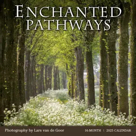 Ca3980 Sellers Publishing Inc. Enchanted Pathways 2025 Wall Calendar The Photography Of Lars Van De Goor 12 Inch