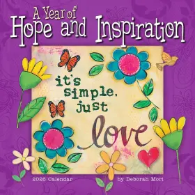 Cs-4385 Sellers Publishing Inc. A Year Of Hope And Inspiration 2026 Mini Wall