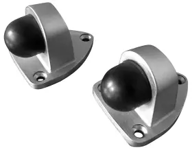 3406e Shepherd Hardware Heavy Duty Floor Mount Door Stop 2 Pack