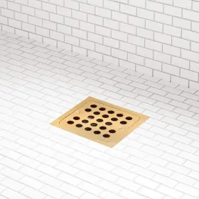 Signature Hardware 781889805329 478500 Menlo Square Shower Drain