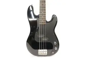 Sslb-11 Silvertone Sslb-11/bk - Black Electric Bass Guitar With Case
