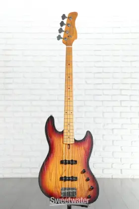 00850060114274 Sire Marcus Miller V6 4-string Electric Bass Guitar - 3-tone Sunburst