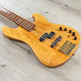 P10-dx-5-nt Sire Mint Marcus Miller P10dx 5-string Bass Roasted Flame Maple Fretb Natural