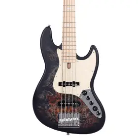 Sml-6107 Sire Marcus Miller V7 Swamp Ash Reissue 5-string Electric Bass Trans Black Satin