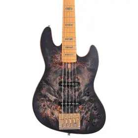 Sml-6113 Sire Marcus Miller V10 5-string Electric Bass Transparent Black Satin