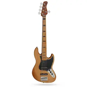 V5-ald-5-nt Sire Marcus Miller V5 5-string Bass Guitar Roasted Maple Fretboard Natural