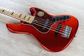 V7-vin-sash5-bmr-v2 Sire Marcus Miller V7 Vintage 2nd Gen Bass 5-string Ash Bmr Bright Metallic Red