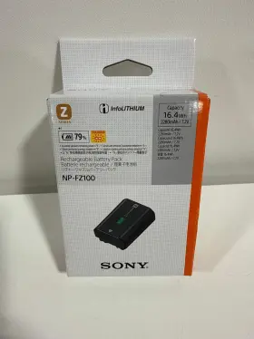 Npfz100 Sony 027242907508 Z-series Rechargeable Battery Pack Alpha A7 Iii A7r A9 Digita