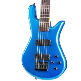 Spector 838164003151 Brand New Performer 5 Bass Guitar Metallic Blue Gloss