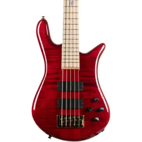 Spector 838164005933 Limited Edition Euro 5 Lx String Bass - Black Cherry Gloss