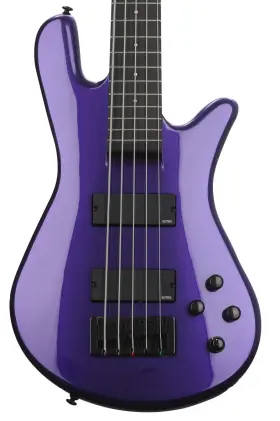 Spector 838164007173 Ns Ethos High Performance 5 Bass Guitar - Plum Crazy Gloss