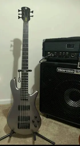 Spector 838164007180 Ns Ethos 5 Five-string Electric Bass Gunmetal Gloss
