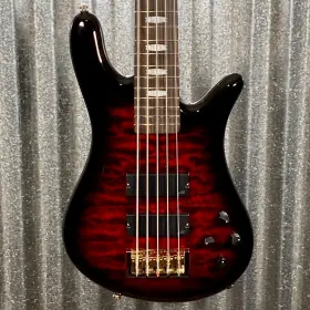 0255 Spector 838164007920 Icon Ns-5 Bolt-on Black Cherry Gloss 5 String Bass #0255