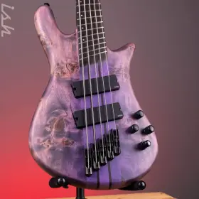 Spector 838164007982 Ns Dimension 5 Reverse Purple Burst Ish Exclusive
