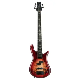 Spector Guitars 838164005896 Euro 5 Cst Custom 5-string Bass Ebony Natural Red Burst Gloss