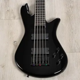 Spector Guitars 838164007159 Ns Ethos 5 Hp 5-string Bass Ebony Fretboard Emg 40dc Black Gloss
