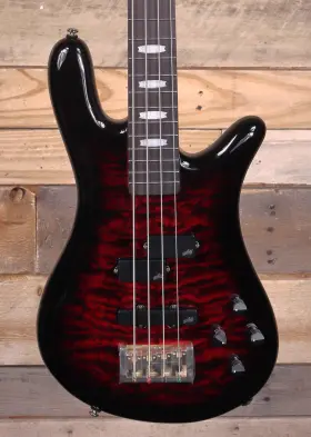 Iconns2bbc Spector Icon Ns 2 Bolt-on 4-string Bass Black Cherry
